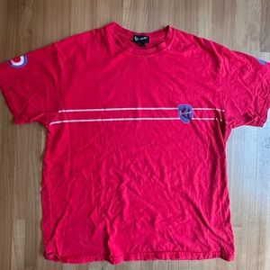 Vespa licensed red short-sleeved t-shirt, Mod, XL